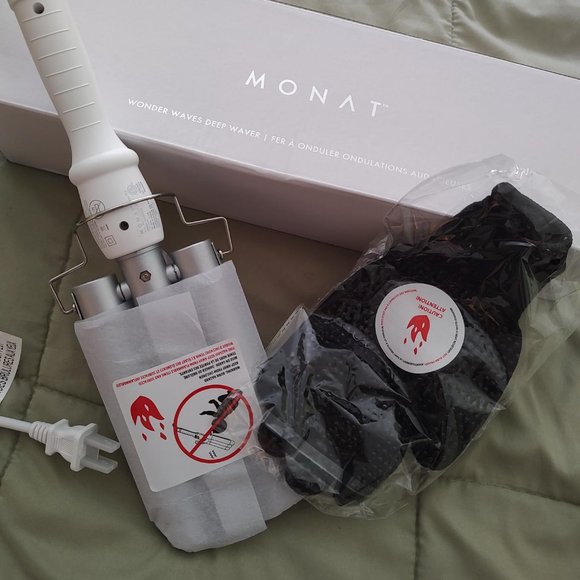 NIB Monat Ionic Ceramic Waver Hot Tool - Wonder Waves Deeper Waver - Picture 3 of 5